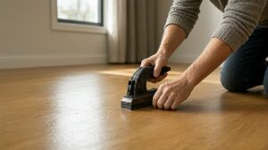 fixing-bubbling-vinyl-flooring
